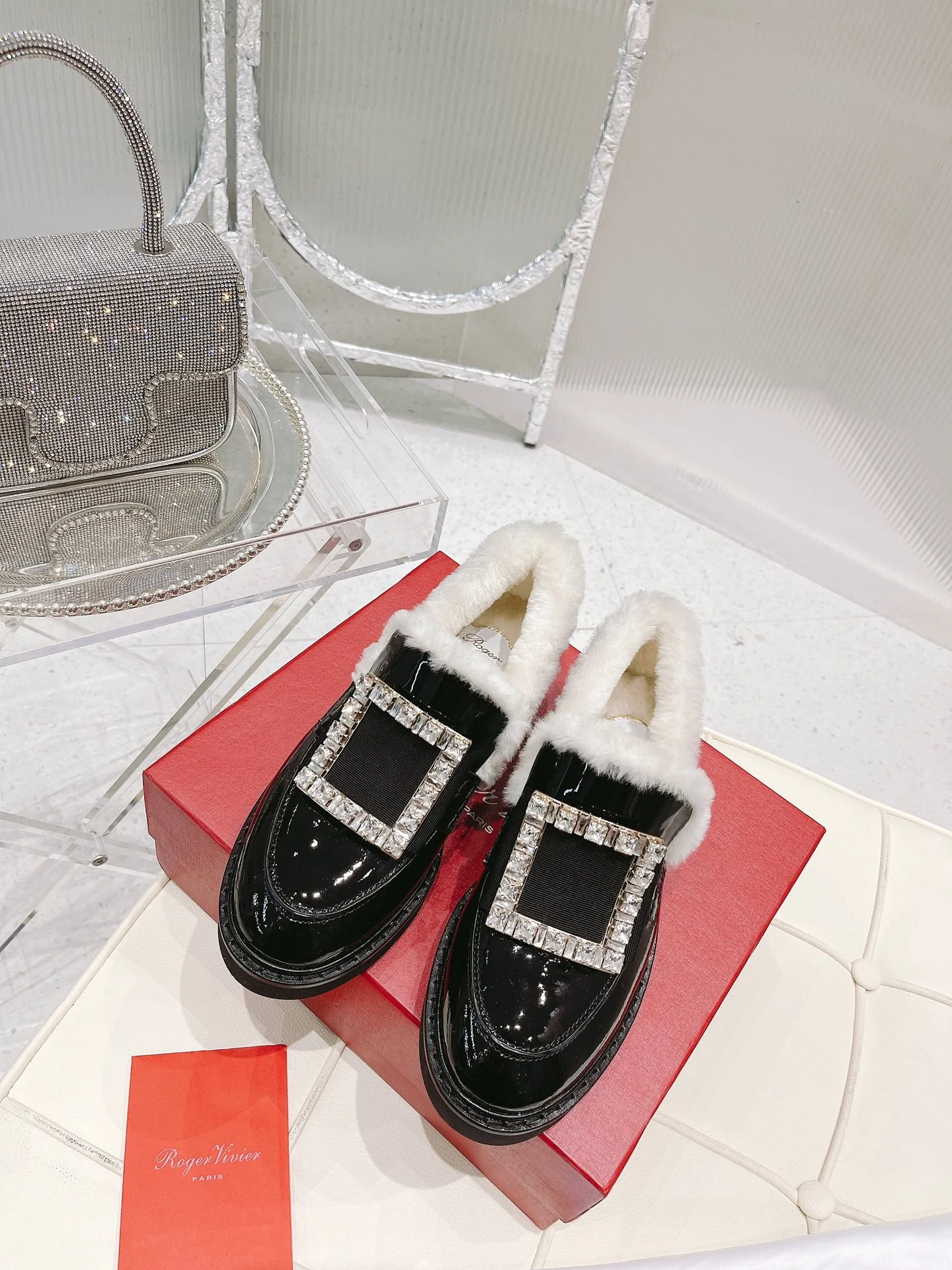 Обувь RV Shoes - 2024 - Шерстяные ботильоны - Черные