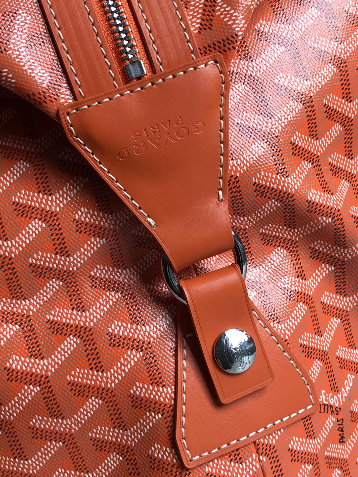 Дорожная сумка Goyard Boeing - оранжевая