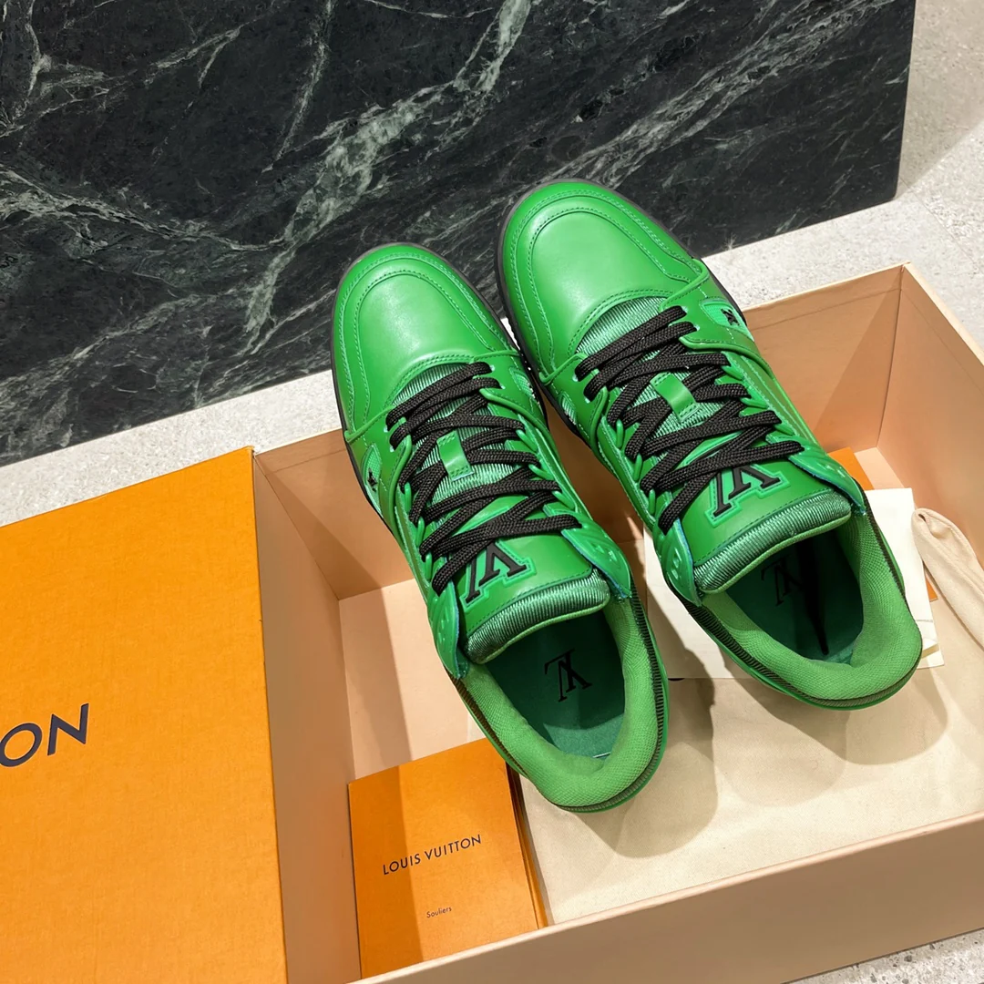 Обувь LV - LV Trainer, последняя модель - кроссовки серии Rainbow - 3