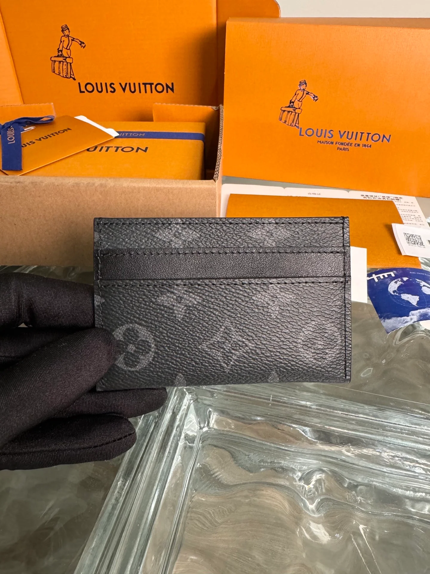 Кардхолдер LV-m62170 - Monogram Black