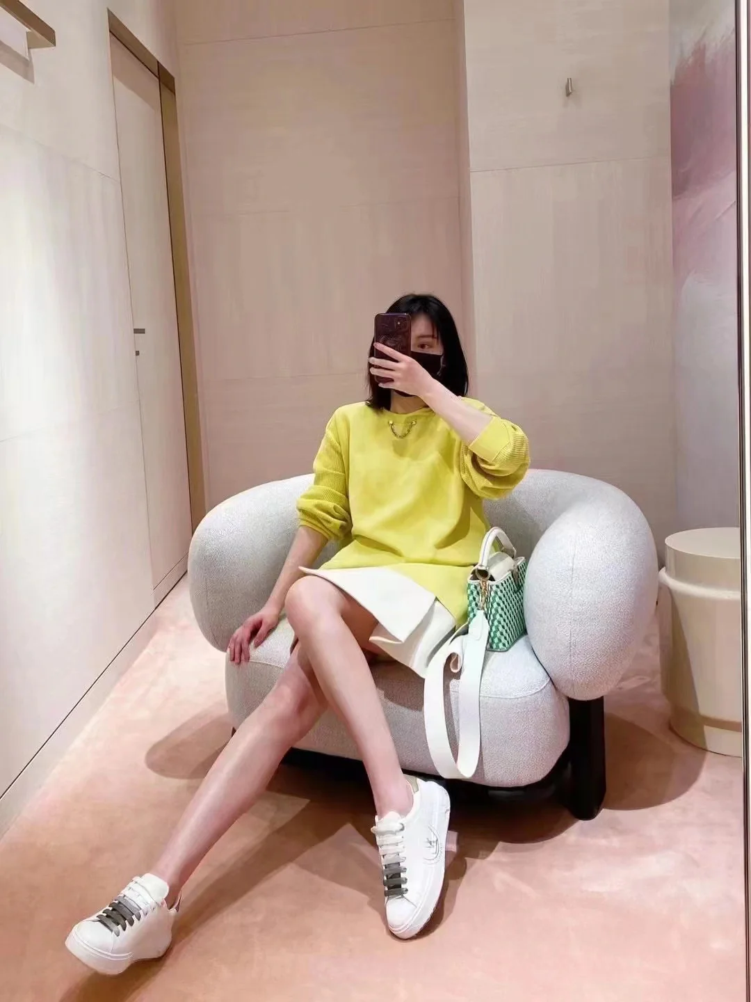 LV - Кроссовки на платформе - Повседневная обувь - Кроссовки - Тапочки