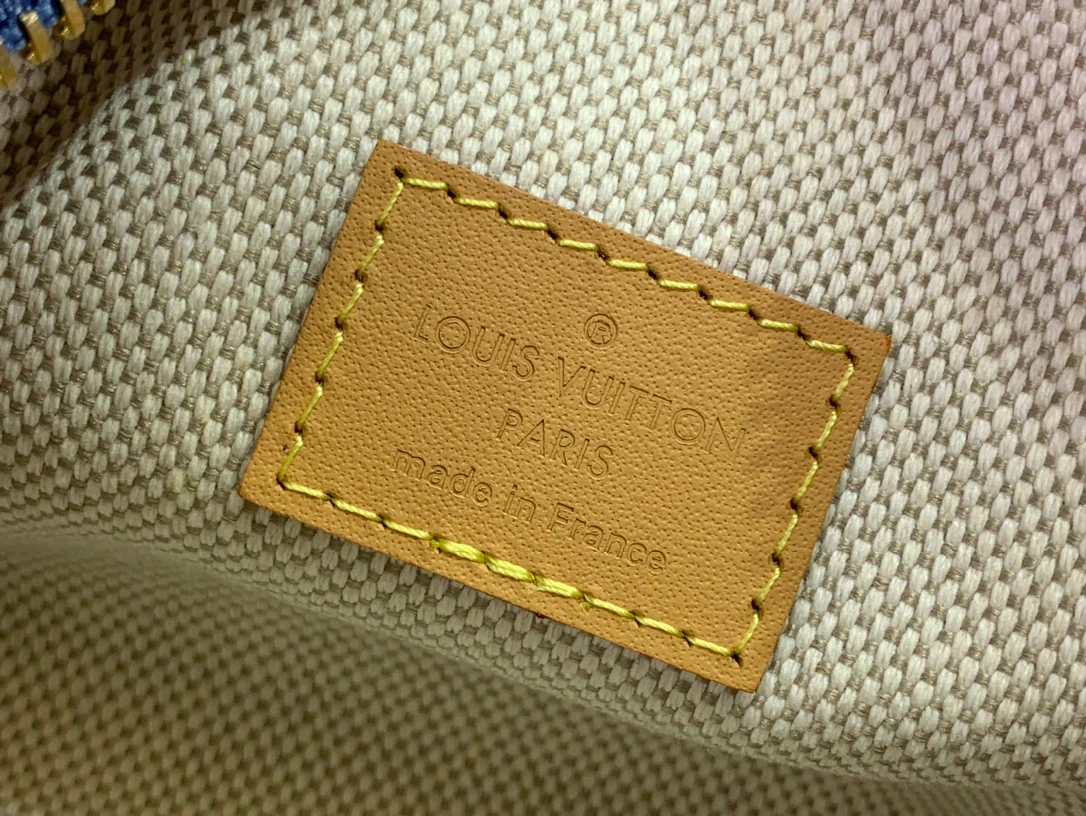 m40682-LV-nano-speedy handbag-denim blue