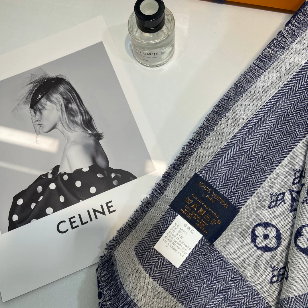 Шаль LV Monogram - 142 - 5 см - 2