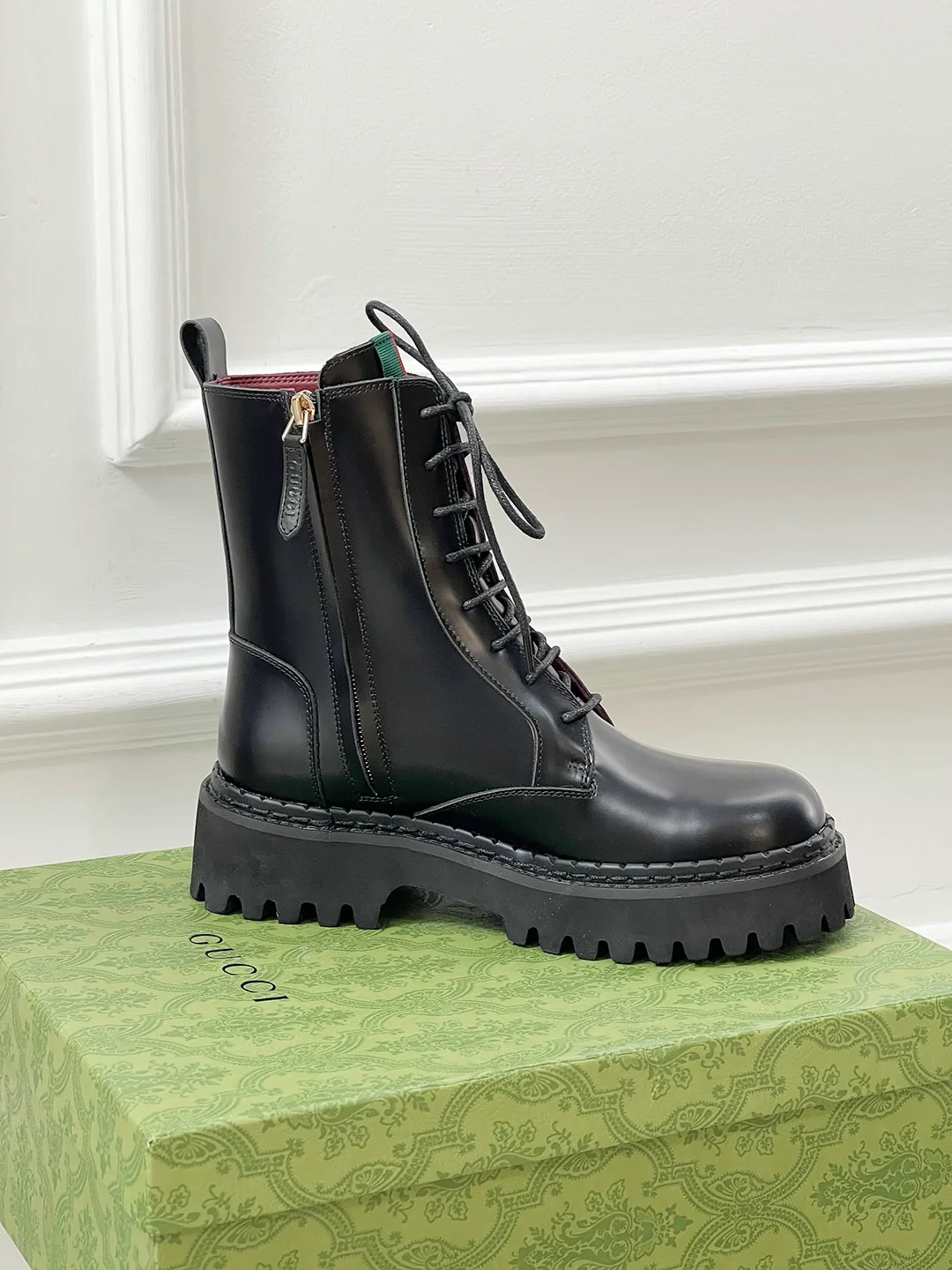 Ботинки Gucci Dr. Martens 2024 — черные — 1