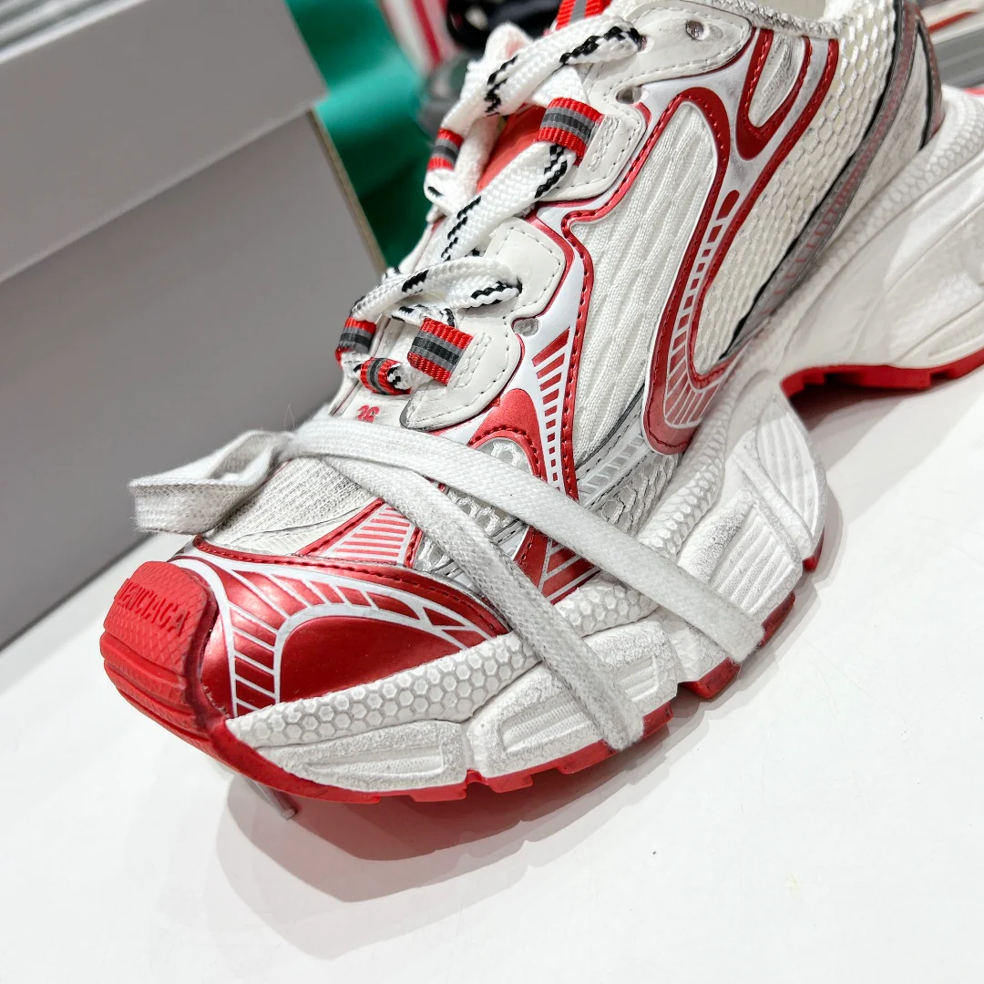 Кроссовки Balenciaga Mesh - Парные - Белые