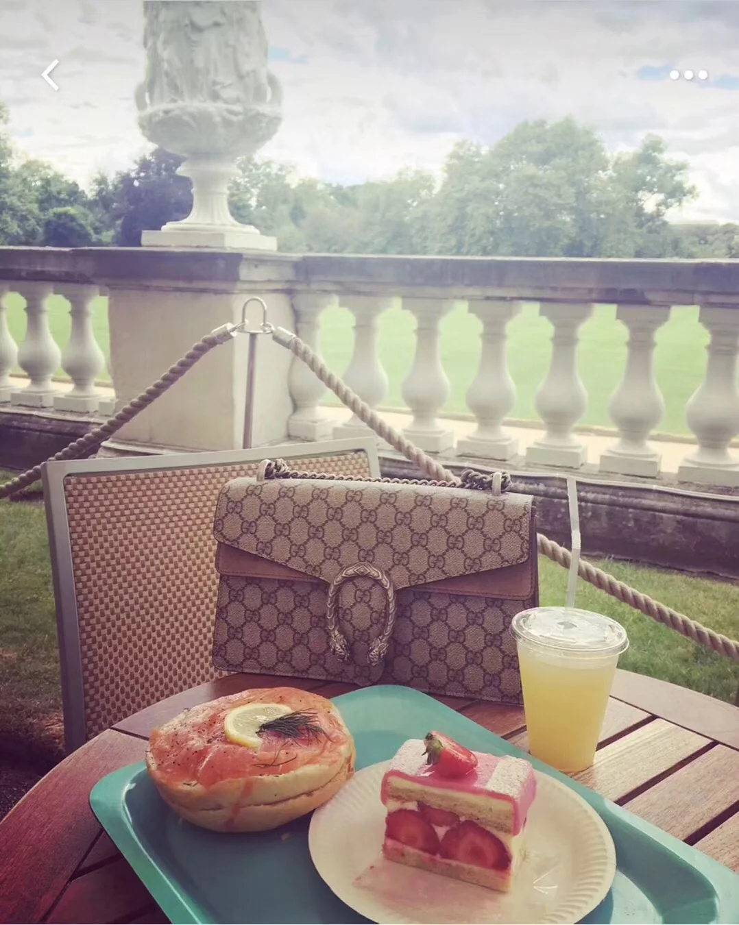 Gucci-经典酒神包-上身图分享