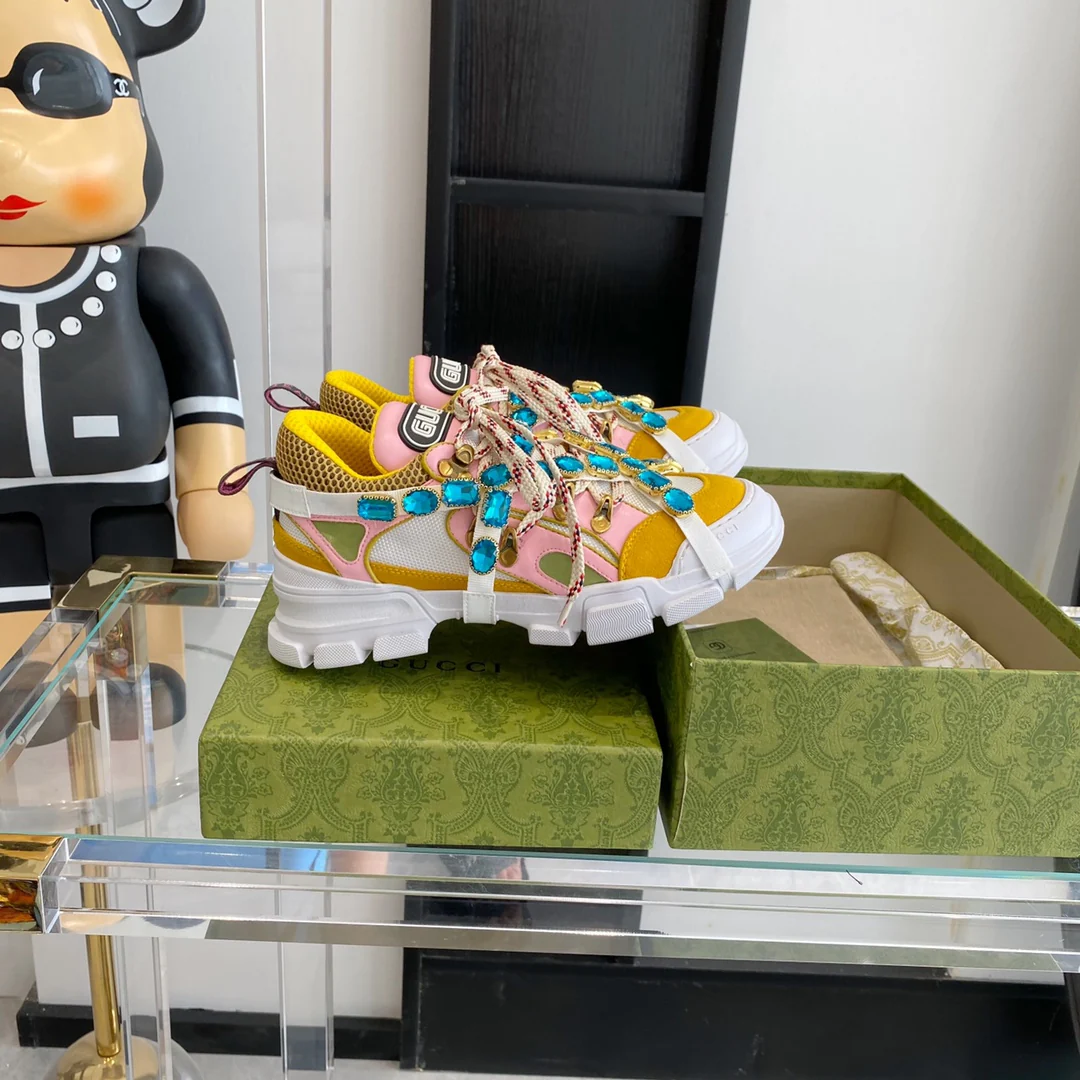 Gucci - Кроссовки - Массивная обувь - Парный стиль