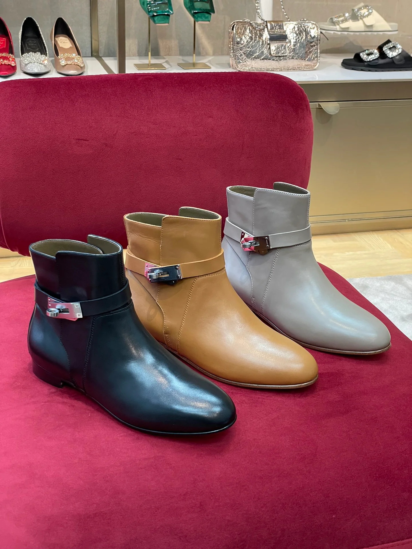 Ботильоны Hermes Kelly