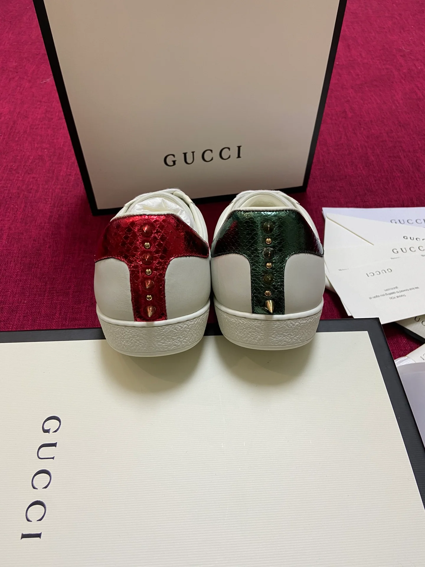 Gucci - Белые кроссовки - Кроссовки - Повседневная обувь - 11