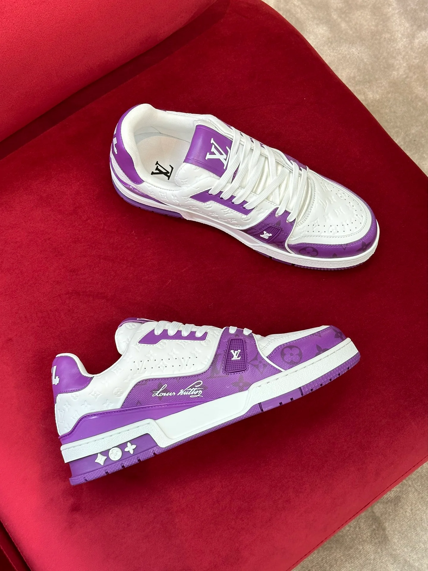 Кроссовки LV Trainer Series - Спортивная обувь - Унисекс - Фиолетовый