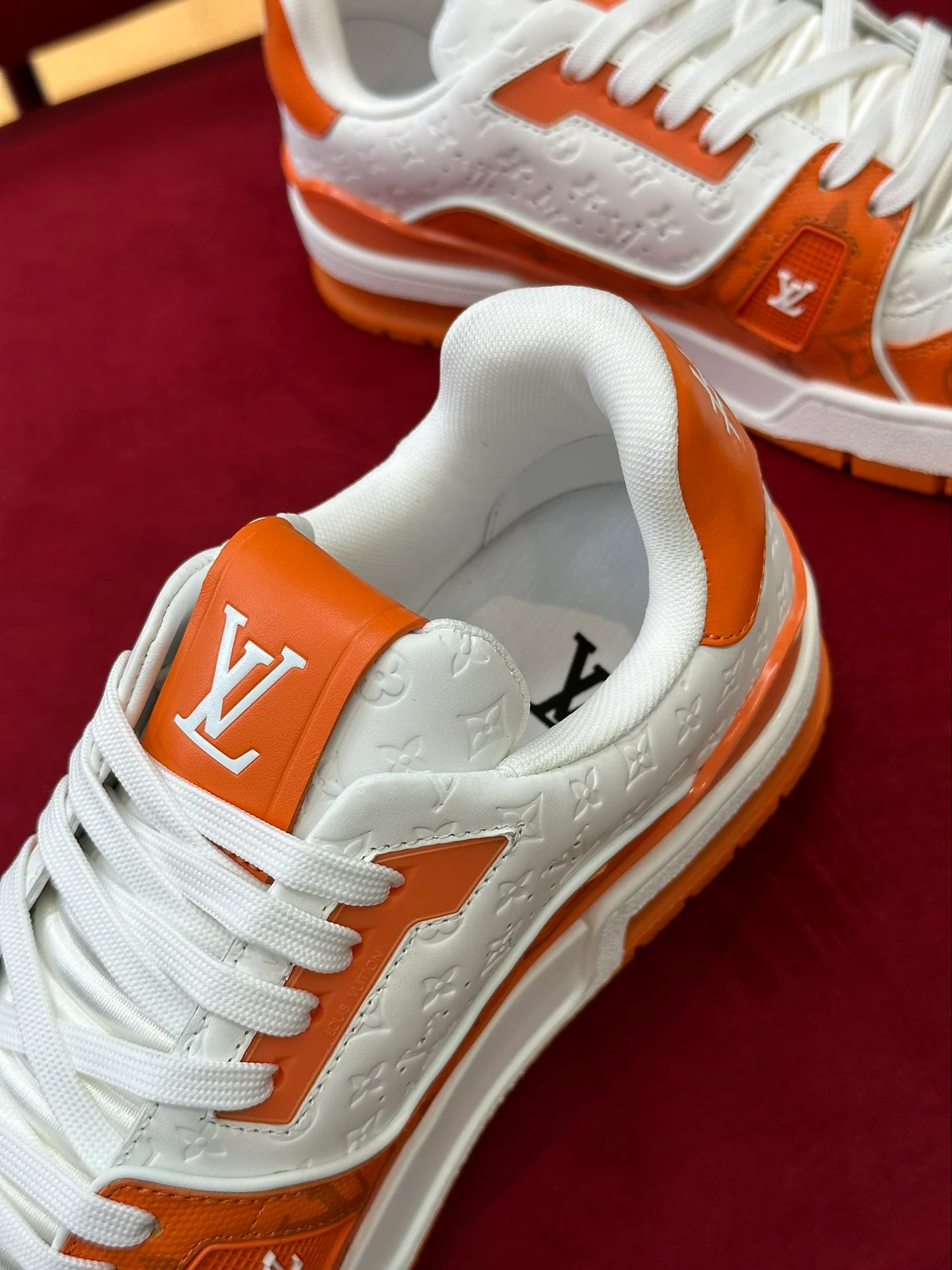 Кроссовки LV Trainer Series - Спортивная обувь - Унисекс - Оранжевый