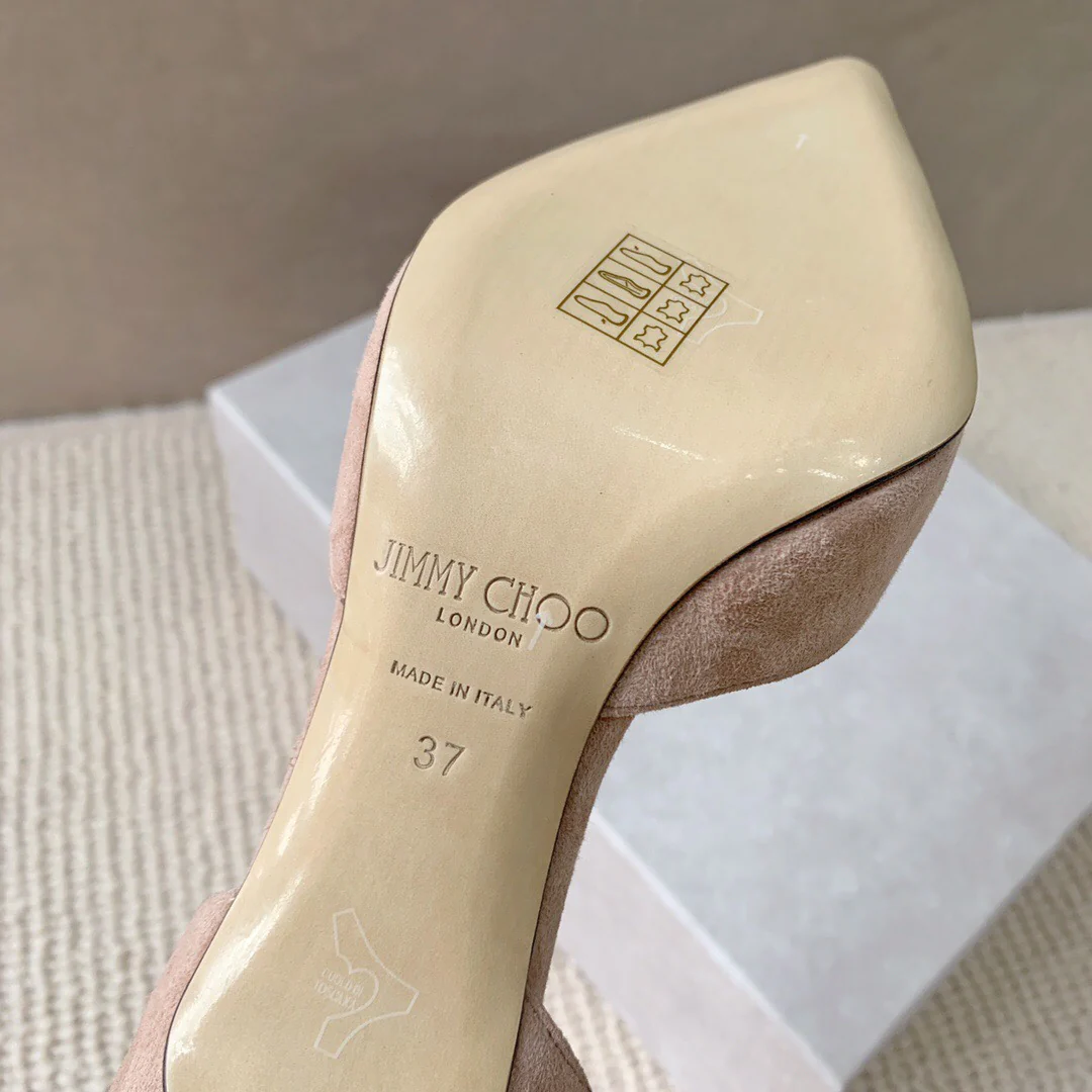 Туфли на высоком каблуке с острым носком Jimmy