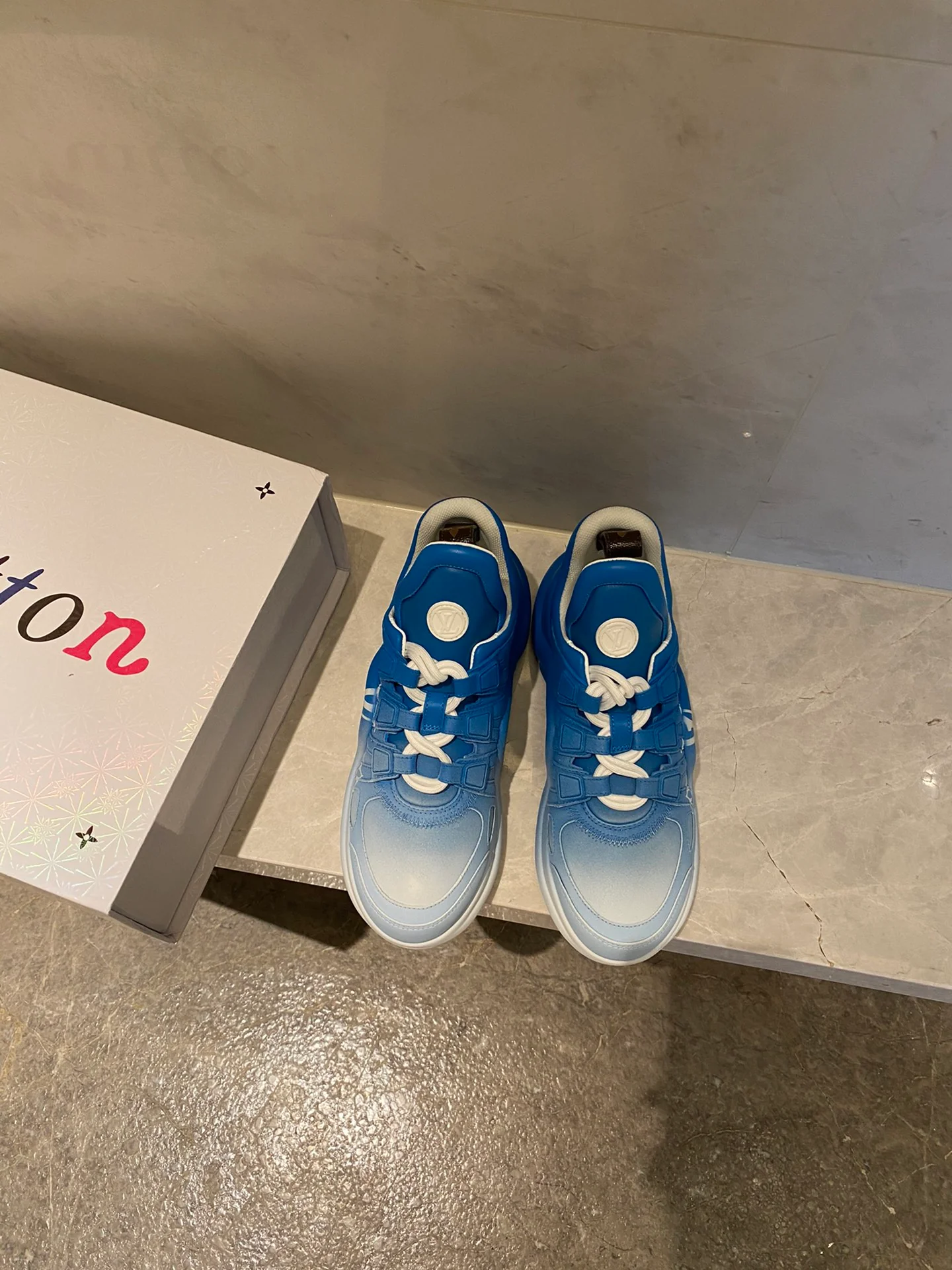 Обувь LV - кроссовки LV Trainer - 7