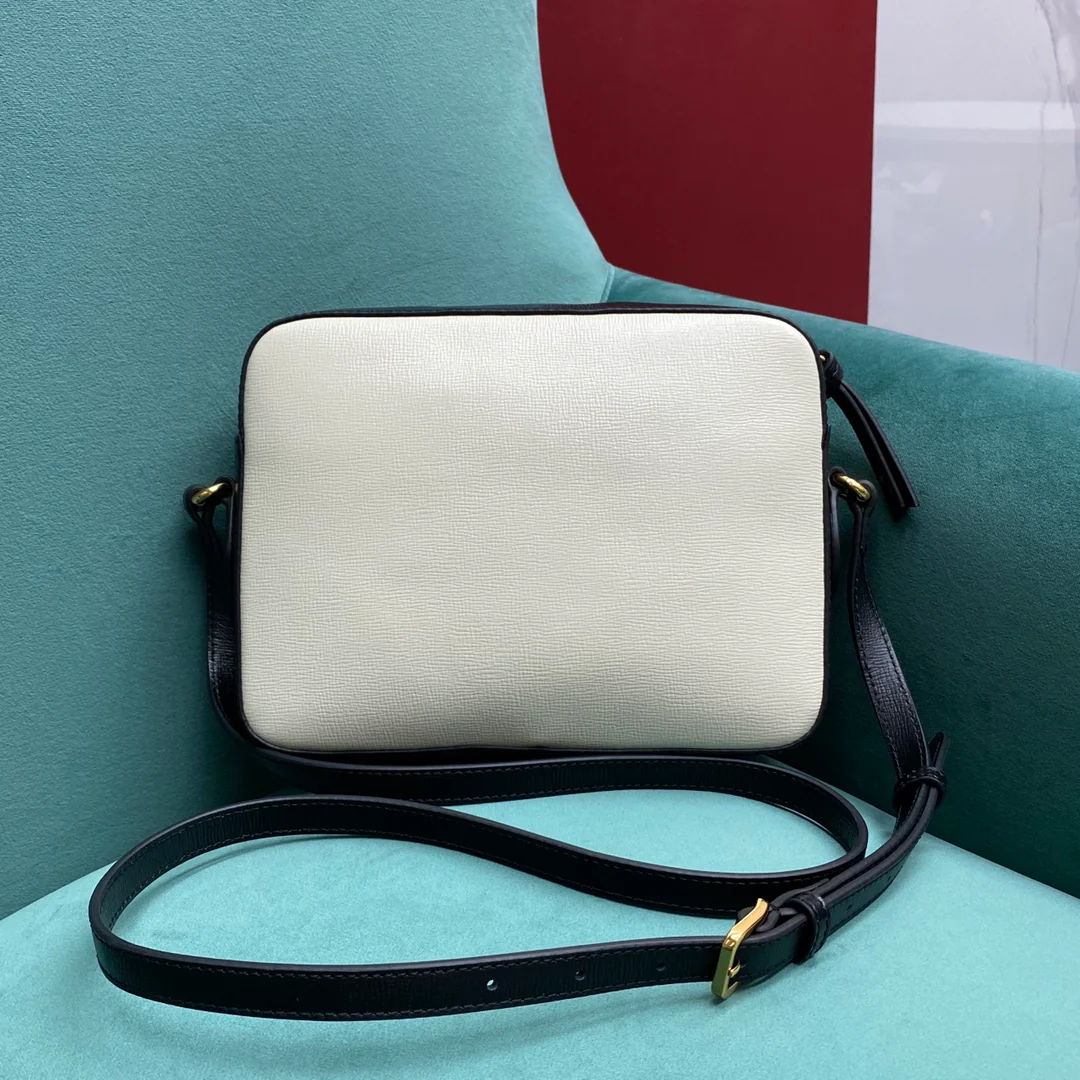 Сумка для фотоаппарата Gucci 1955 с пряжкой в ??виде подковы - 6