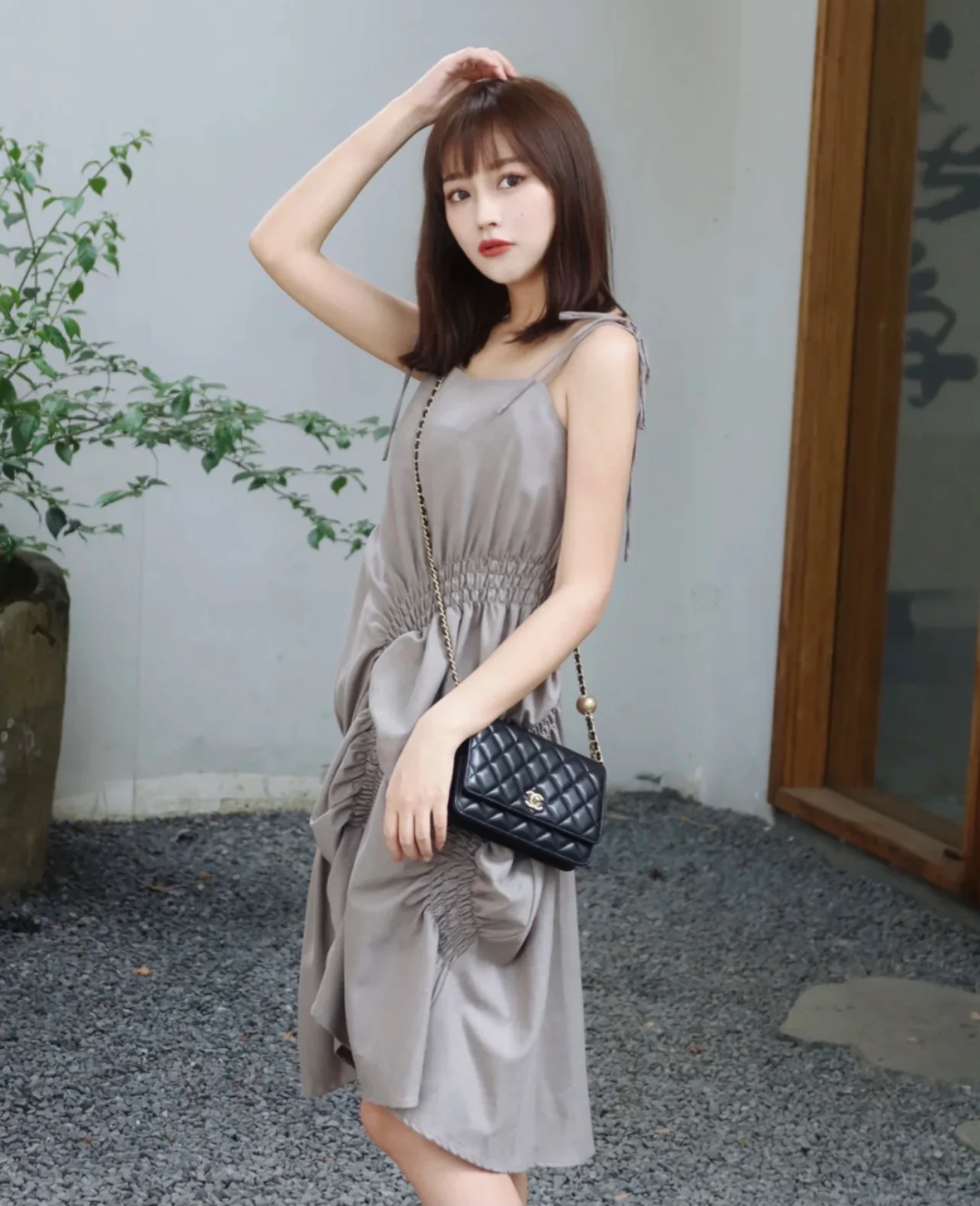 Chanel - Golden Ball WOC - Овечья кожа - 2