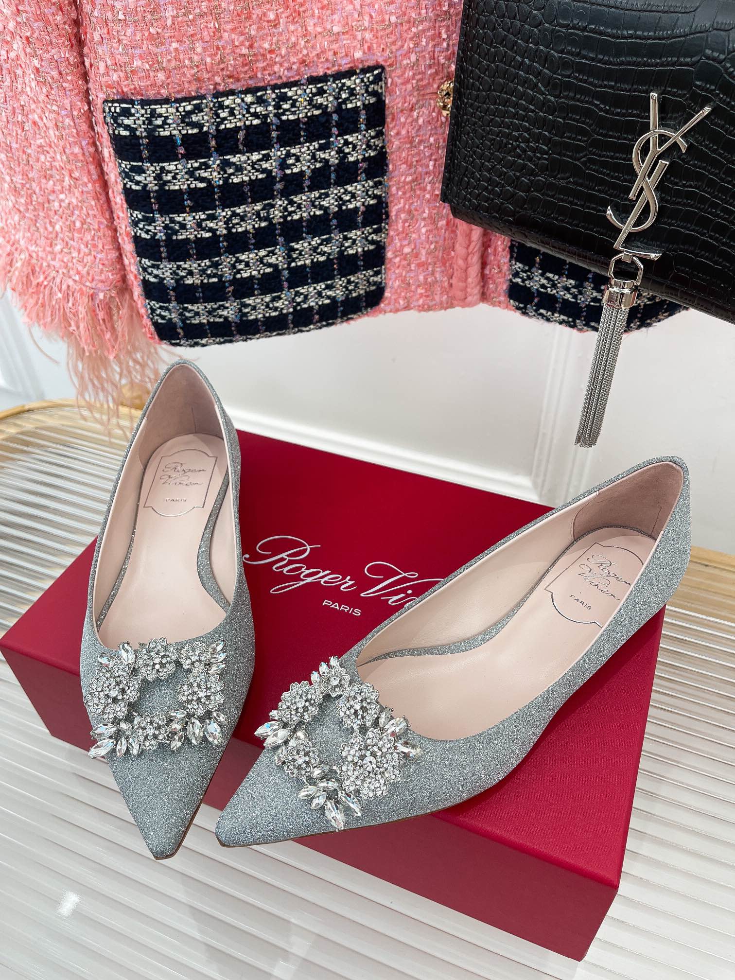 Обувь RV Shoes - Новинка сезона осень/зима 2022 - Балетки - Серый