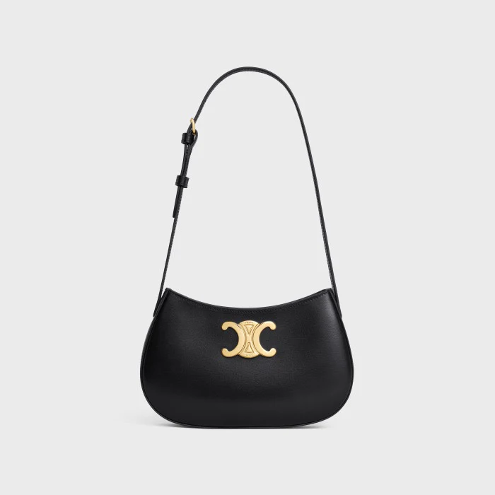 Сумка Celine Tillt - черная (подмышечная сумка)