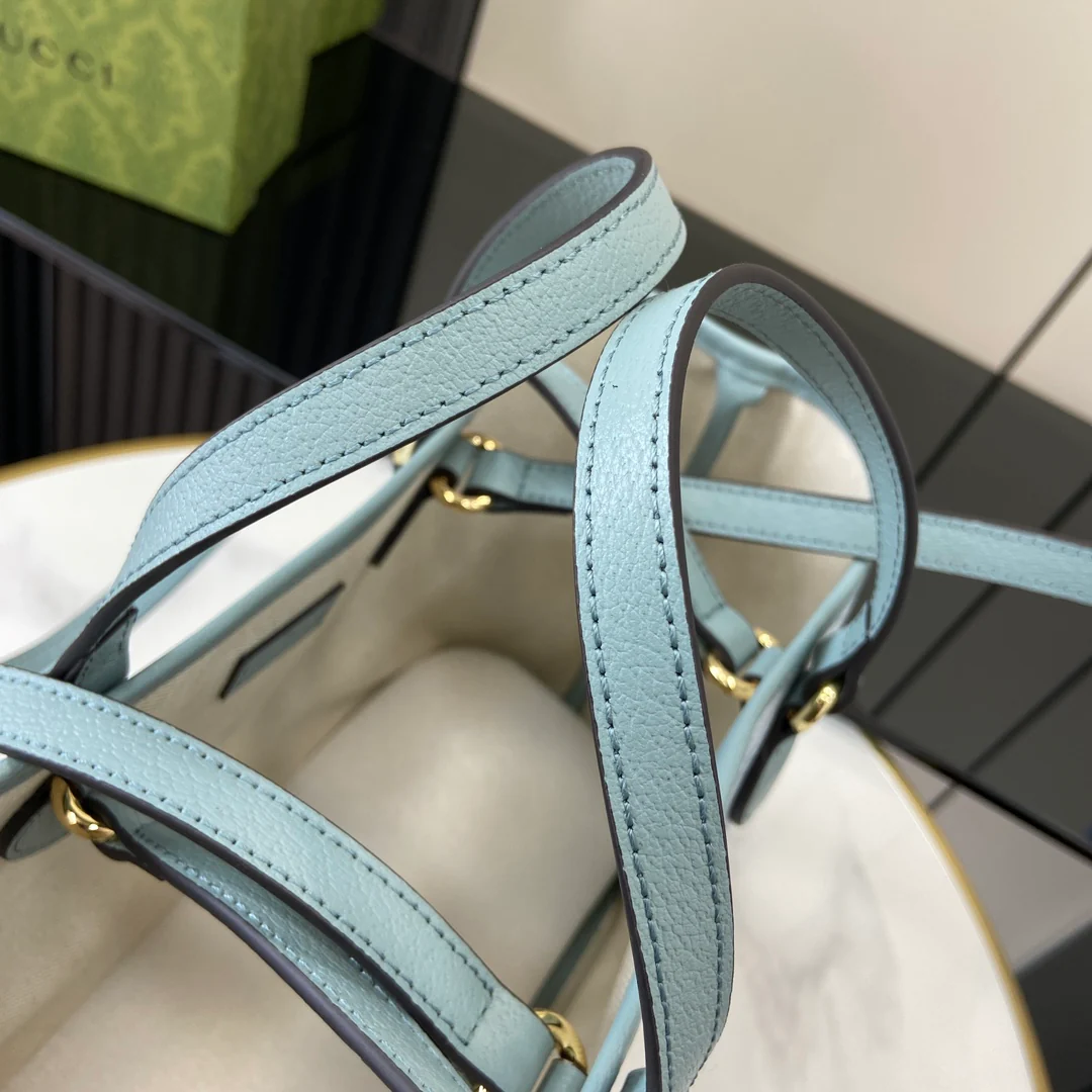 Маленькая сумка-тоут Gucci Ophidia - синяя