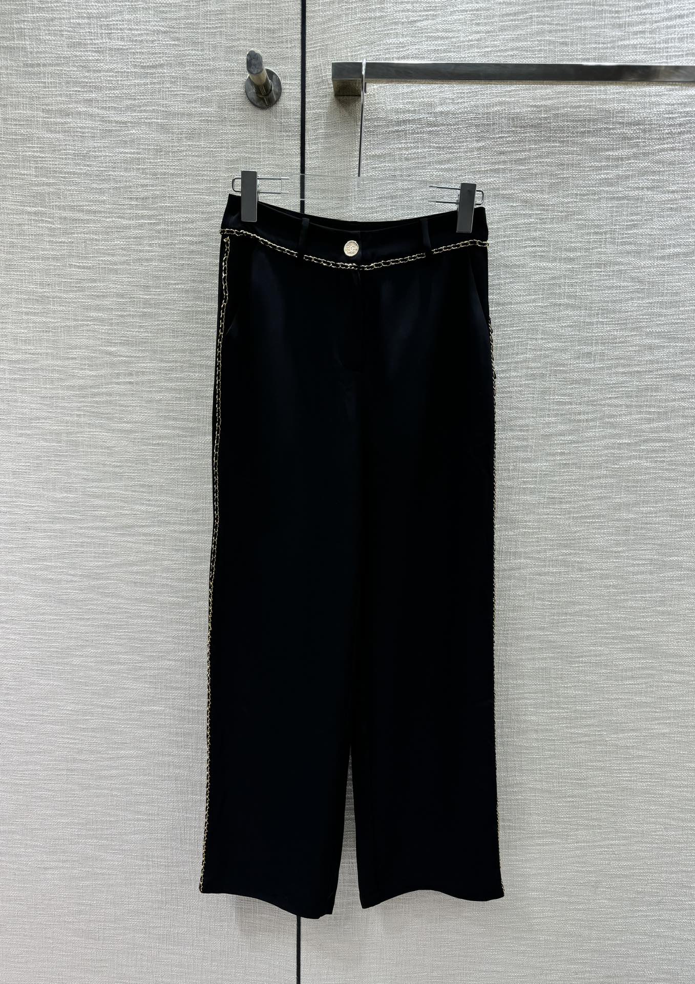 Брюки прямого кроя от Chanel 2403 Chain - 1 шт.