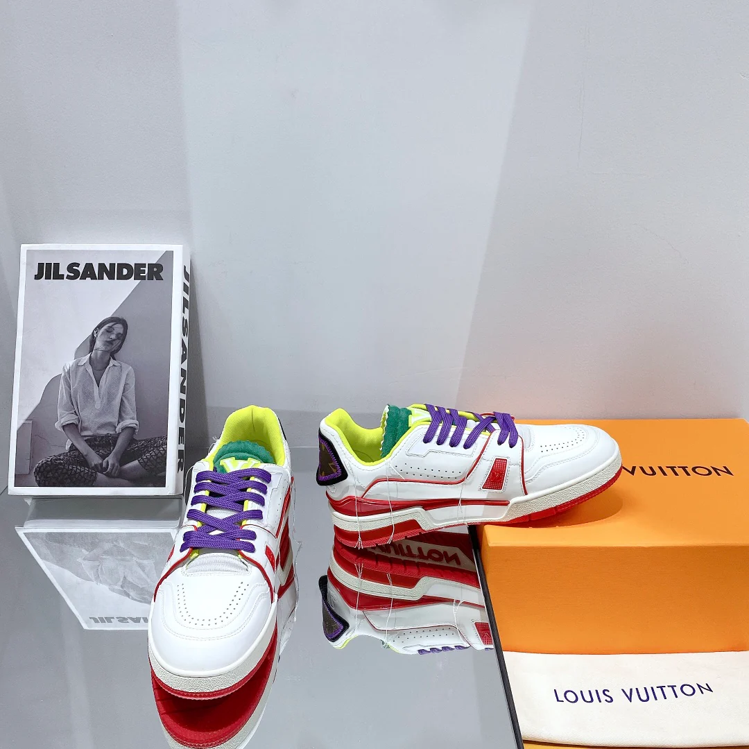 Обувь LV - Повседневные кроссовки LV Trainer - 2