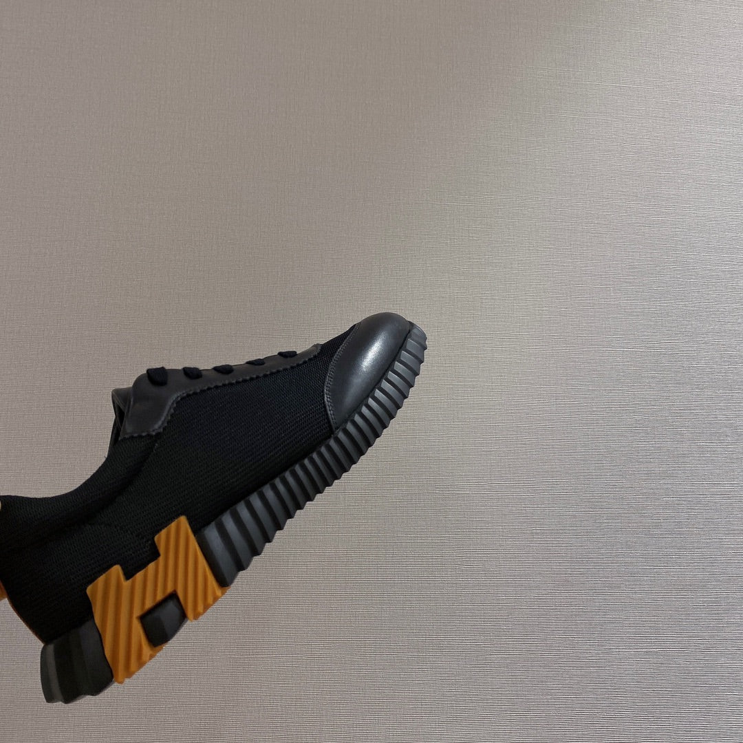 Весенняя коллекция Hermes 2022 — Спортивная повседневная обувь — Унисекс — Черный