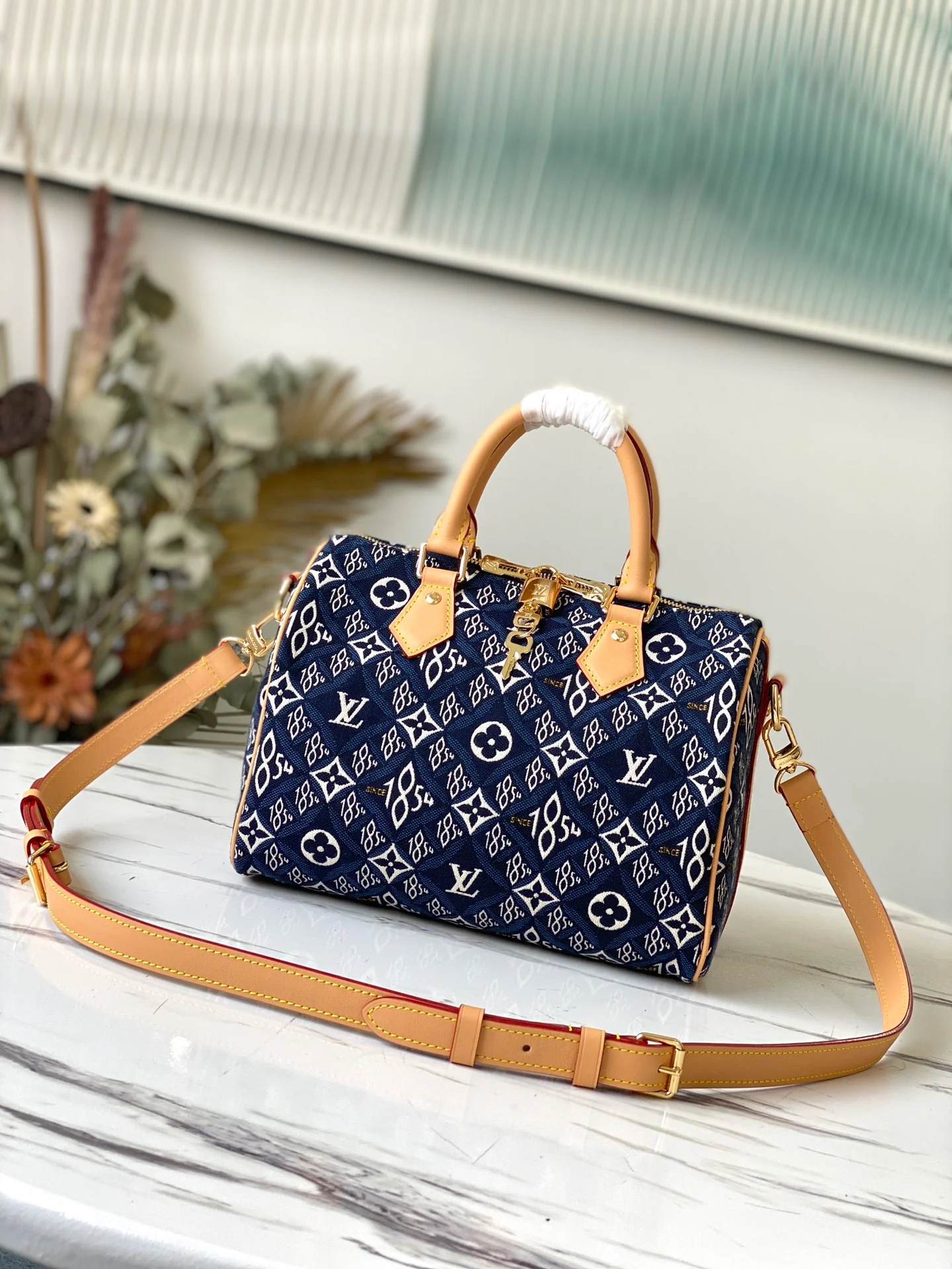 lv-m57400-speedy-bandouliere-25-handbag-since-1854-jacquard fabric