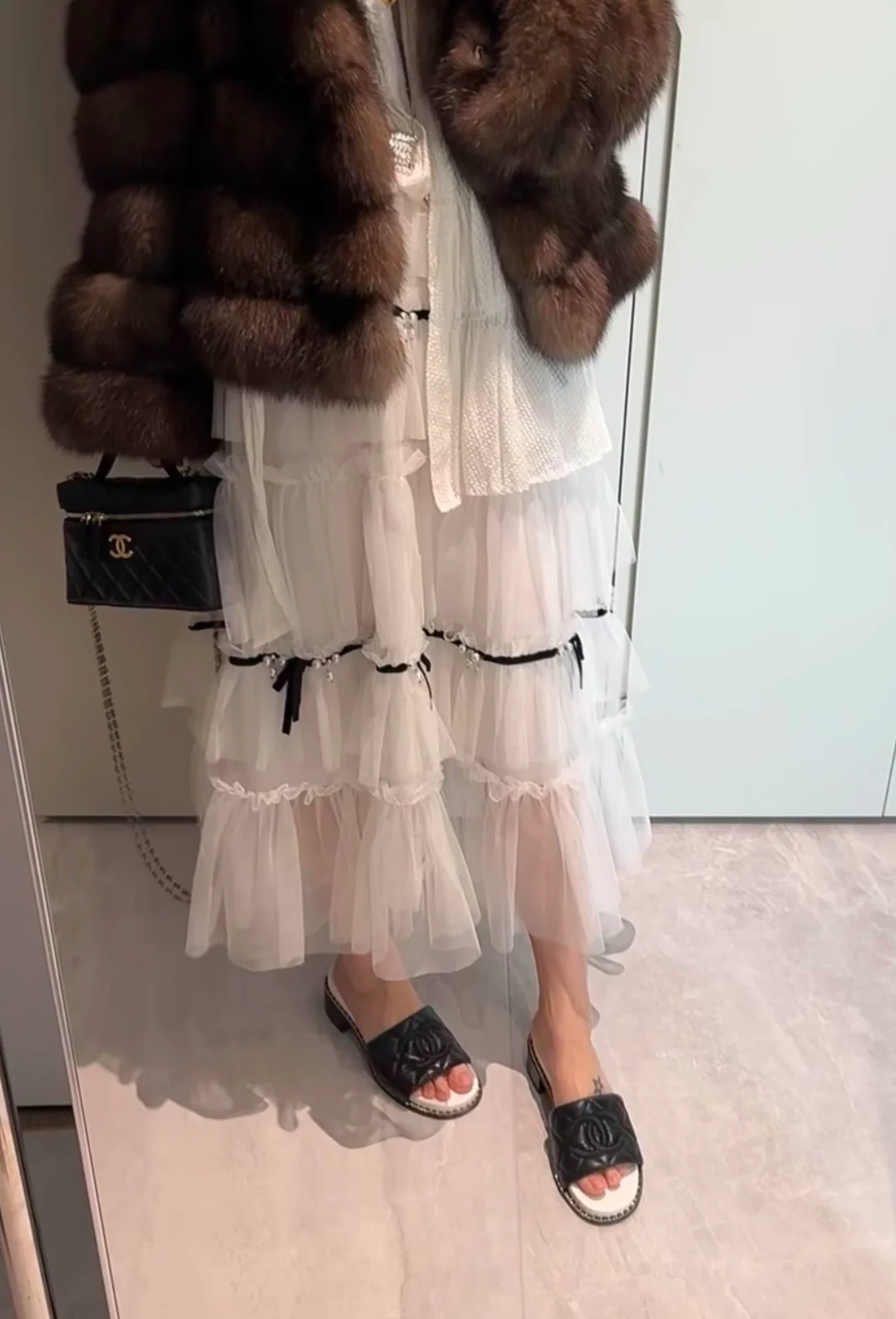 Клатч Chanel 25p-LP Box - черный