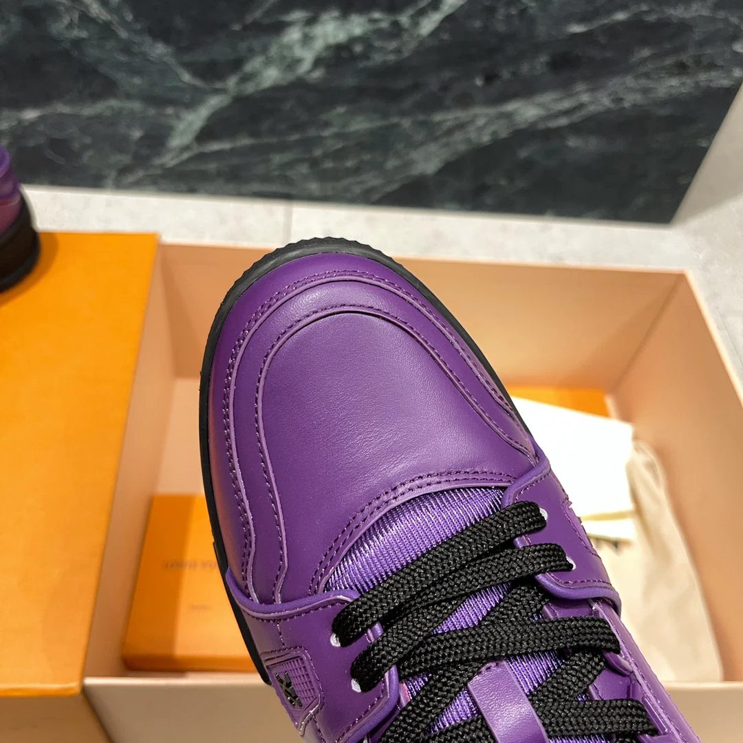 Обувь LV - LV Trainer, последняя модель - кроссовки серии Rainbow - 2