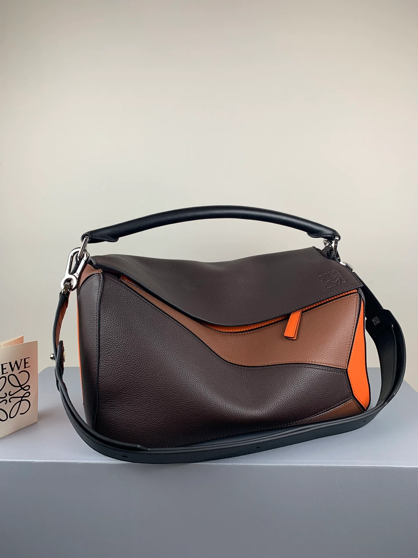 Сумка Loewe Puzzle, телячья кожа, большой размер, 5