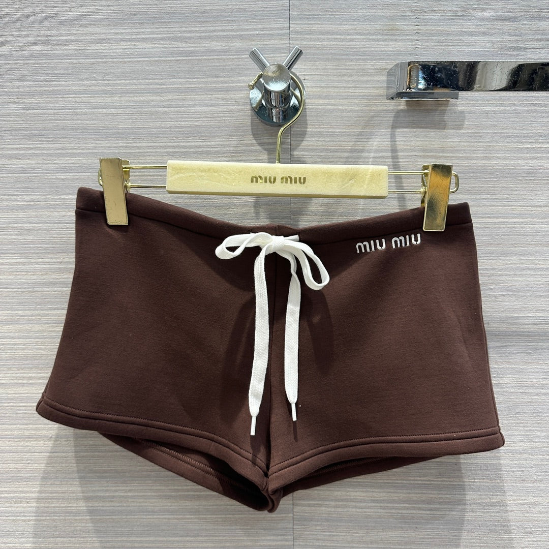 Miu Miu - 2404 - Весенне-летний комплект ?Интеллектуальный шик?: брюки и юбка - Оливково-зеленый