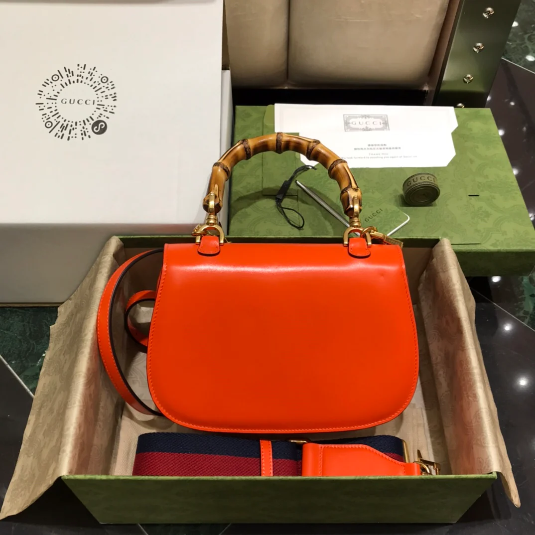 Сумка Gucci Aria Fashion Aria из бамбука - 1