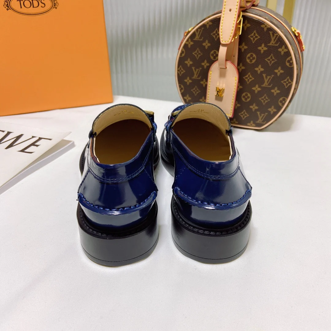 Лоферы на платформе Tods - 2