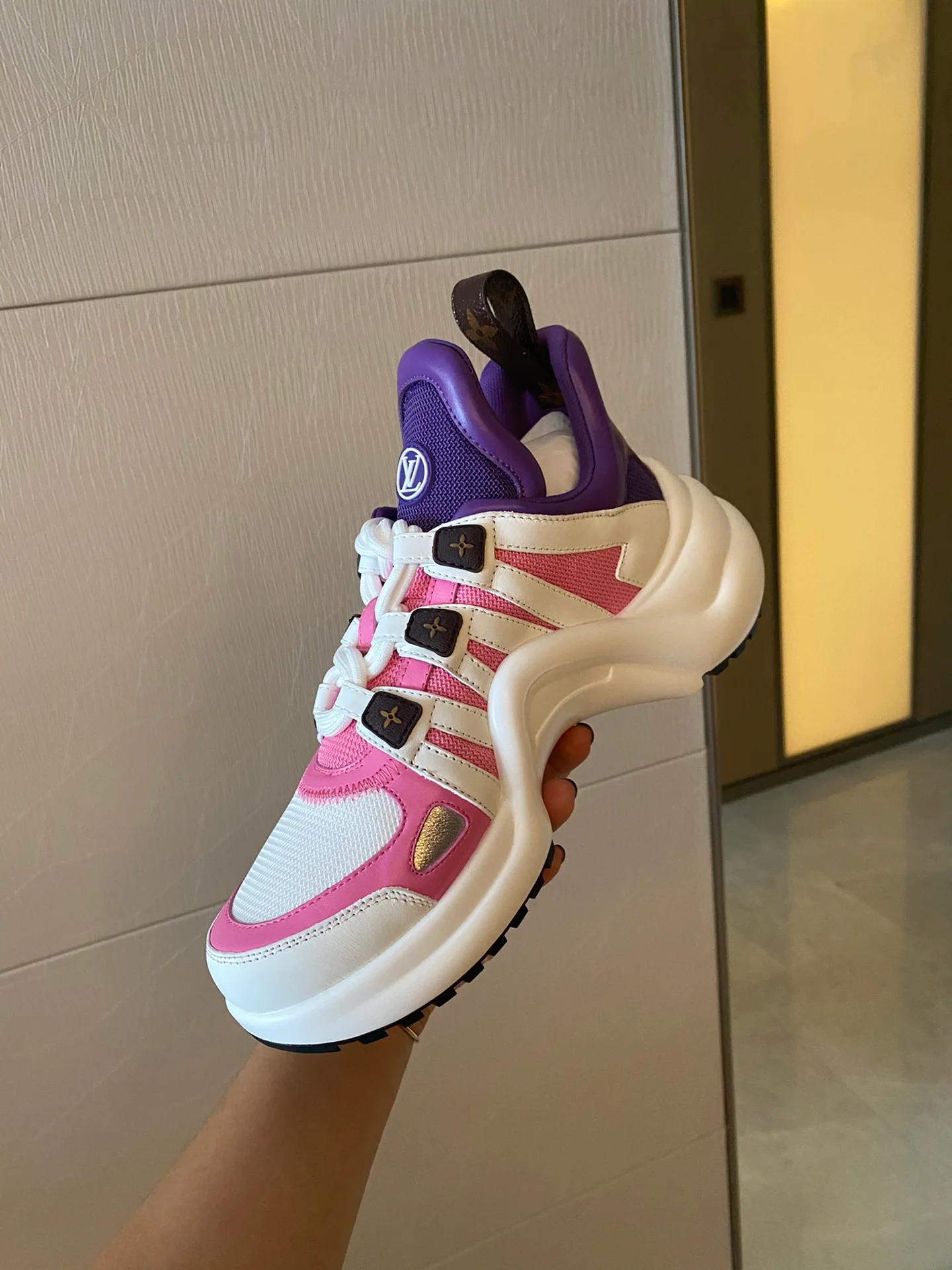 Обувь LV - кроссовки LV Trainer - 8