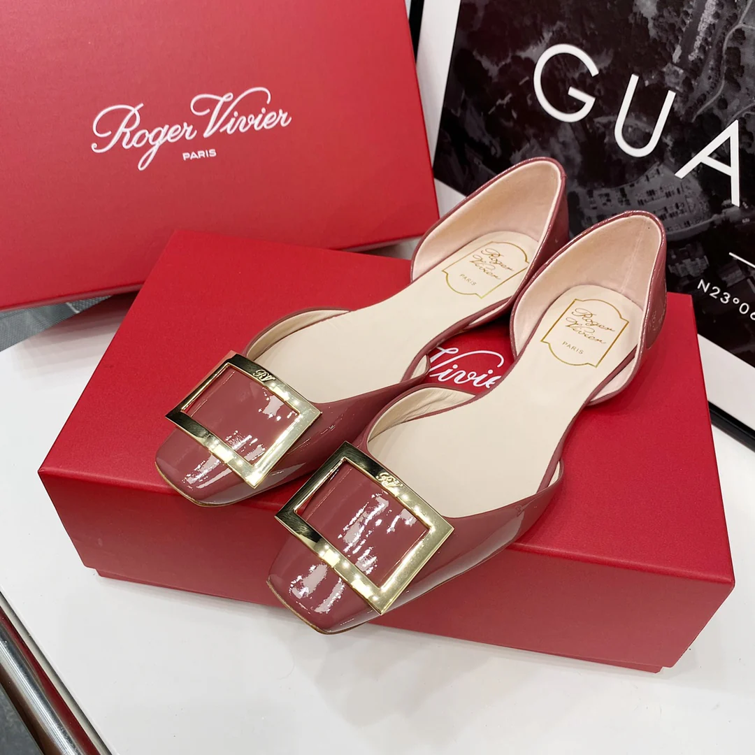 RV Плоский квадратный носок - Розовый