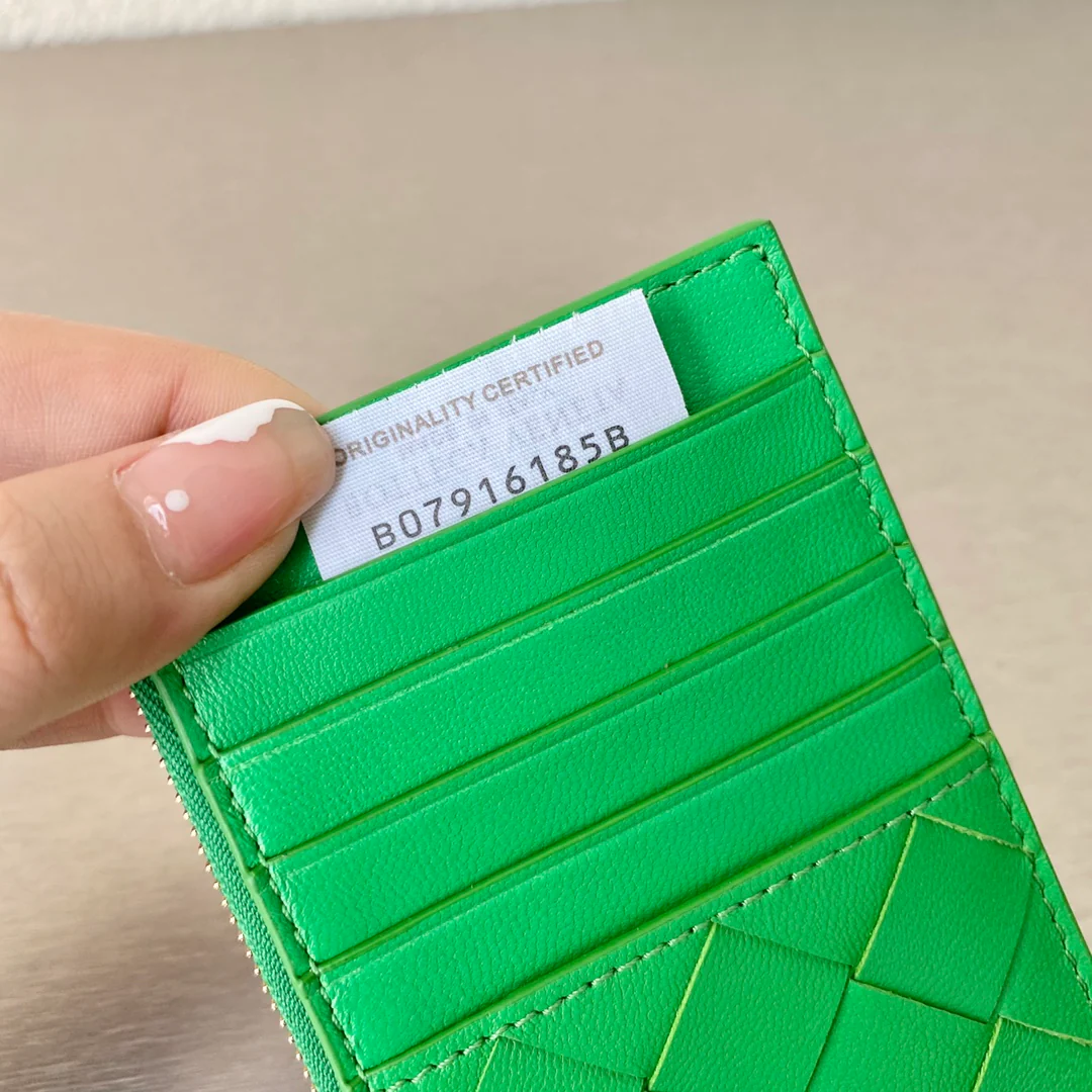 BV-拉链卡包 零钱包 羊皮 14×7.5×0.5cm