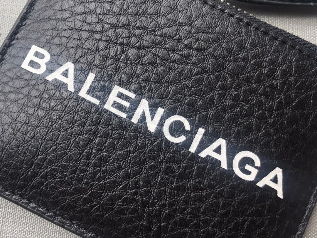Balenciaga-拉链零钱卡包