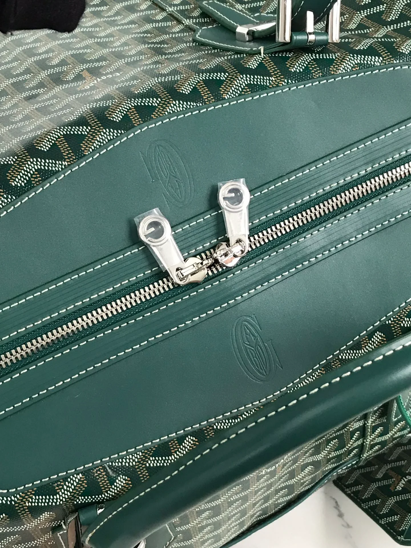 Дорожная сумка Goyard Boeing - зеленая