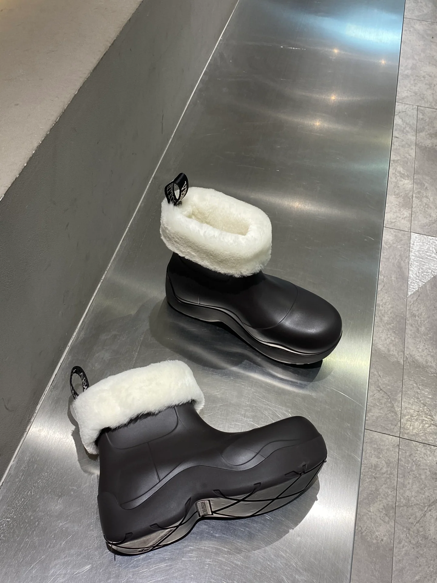 BV - Шерстяные зимние сапоги - Шоколадно-коричневые