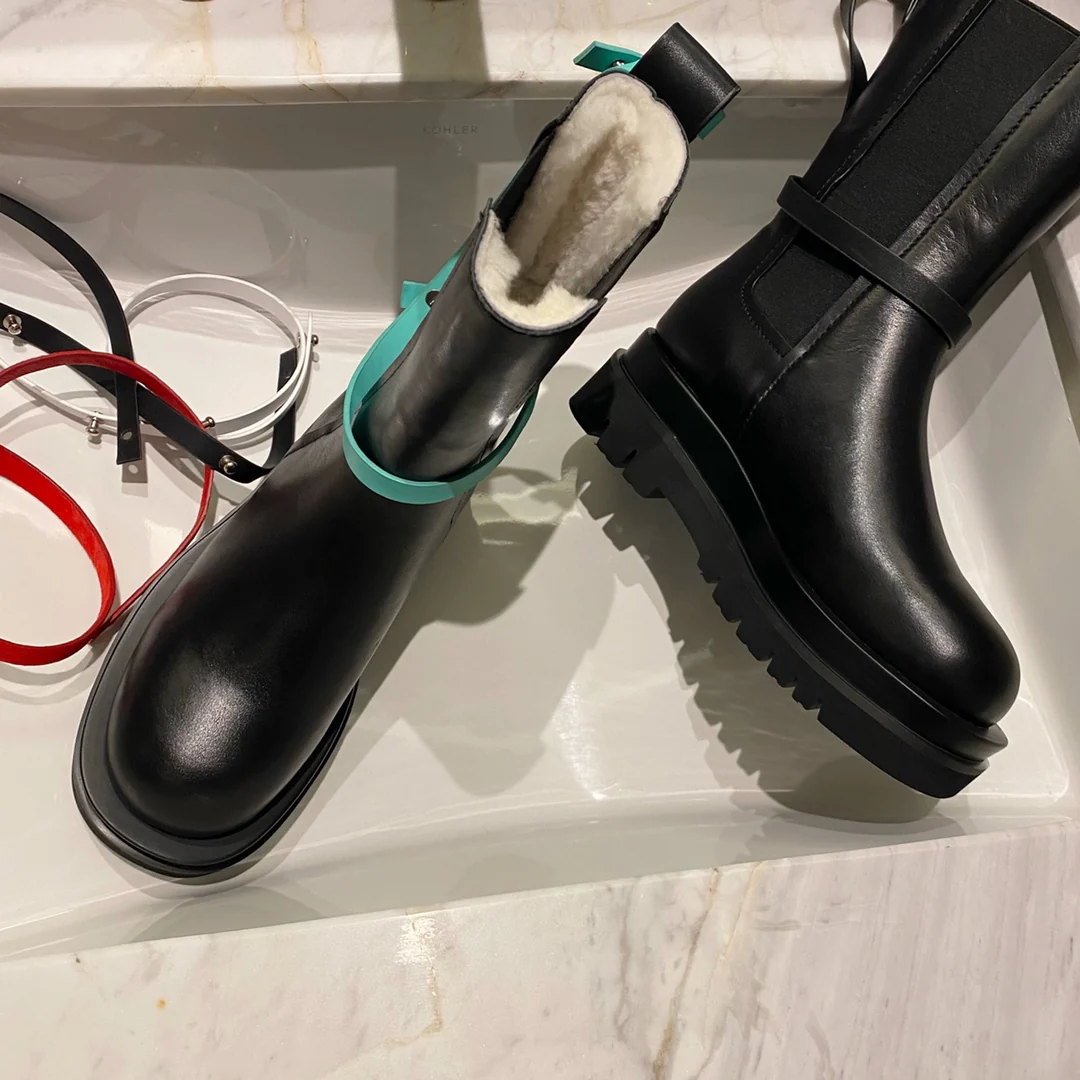 BV - Длинные сапоги на флисовой подкладке