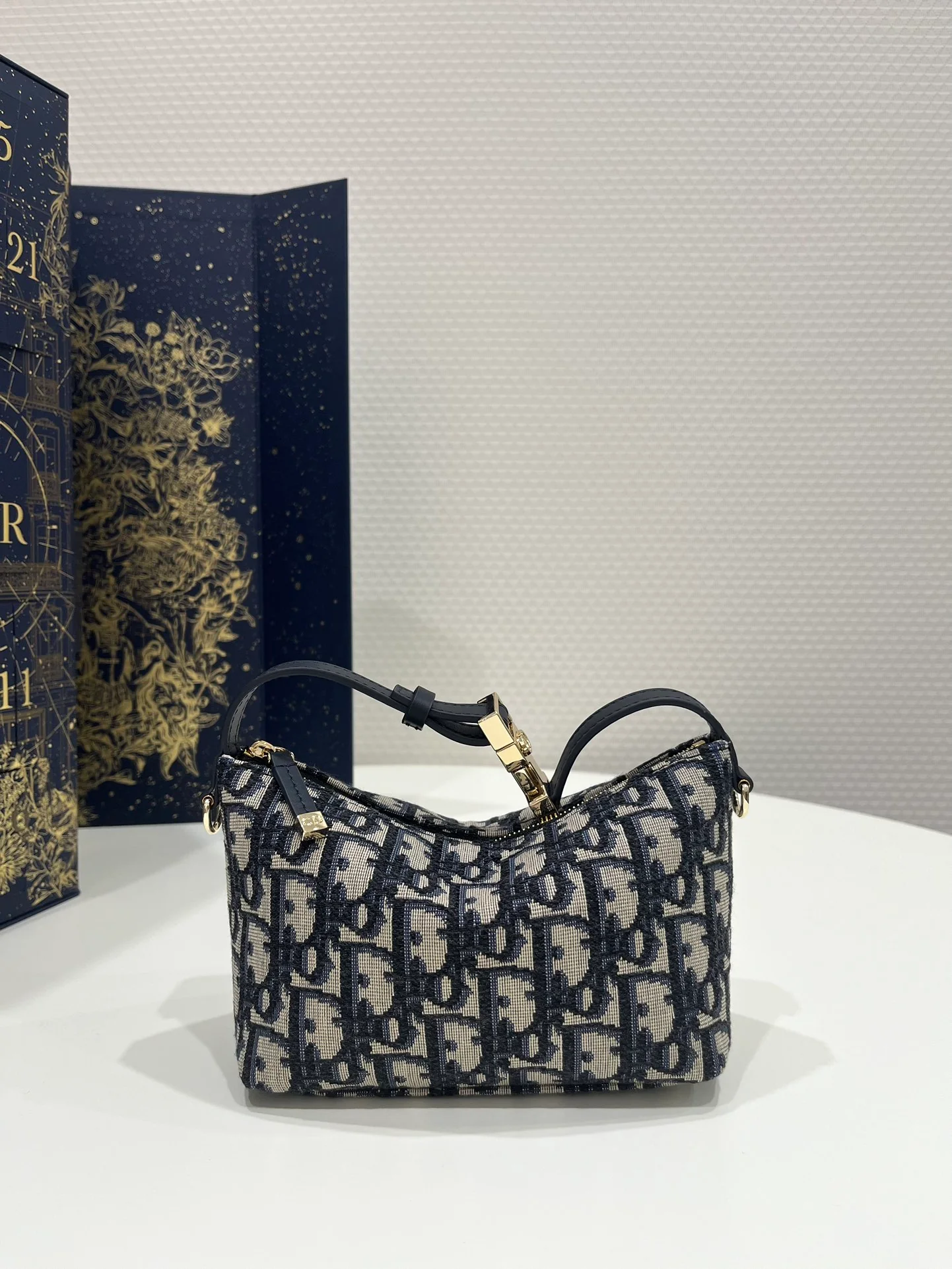 Сумки-ланчбоксы Dior из серии Oblique Monogram - Маленький размер