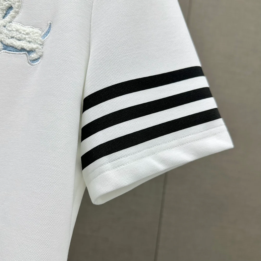 Футболка-поло в стиле Chanel - 2403 - Преппи