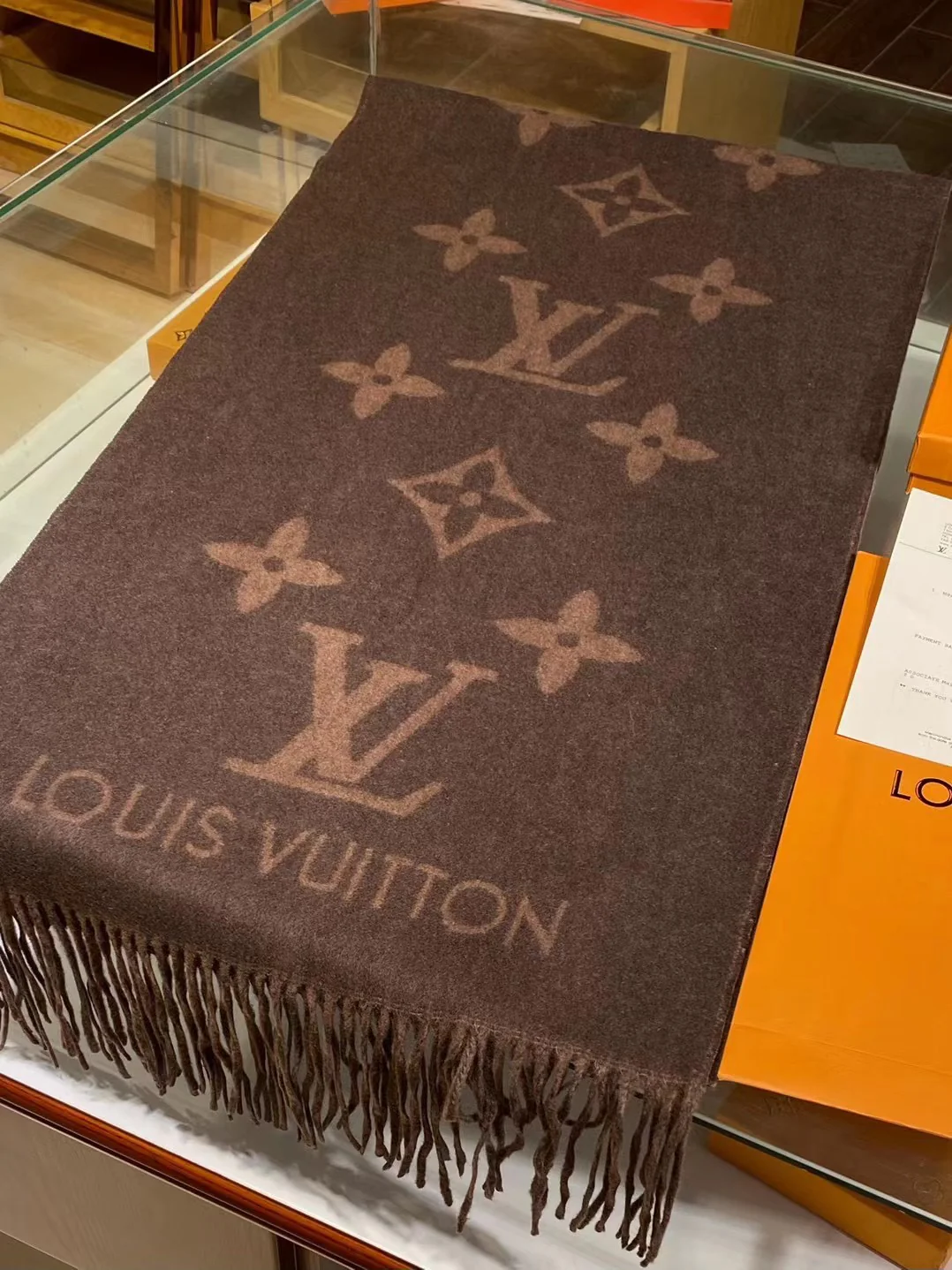 Кашемировый шарф LV-Рейкьявик