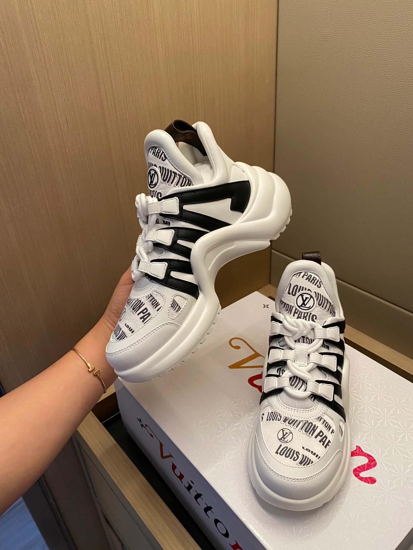 Обувь LV - кроссовки LV Trainer - 13