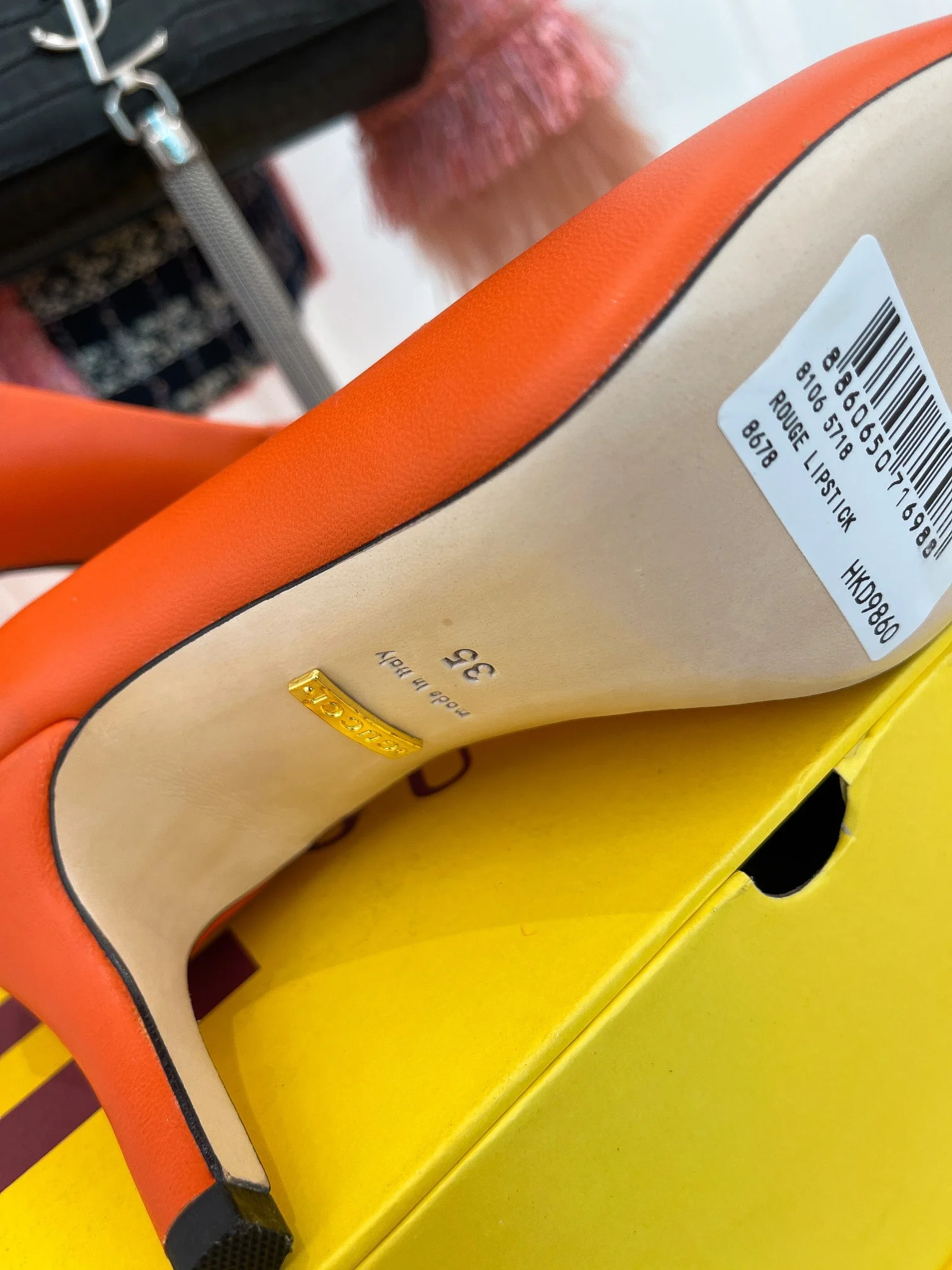 Новые поступления коллекции Gucci начала осени 2022 года - Туфли на высоком каблуке - Коллаборация