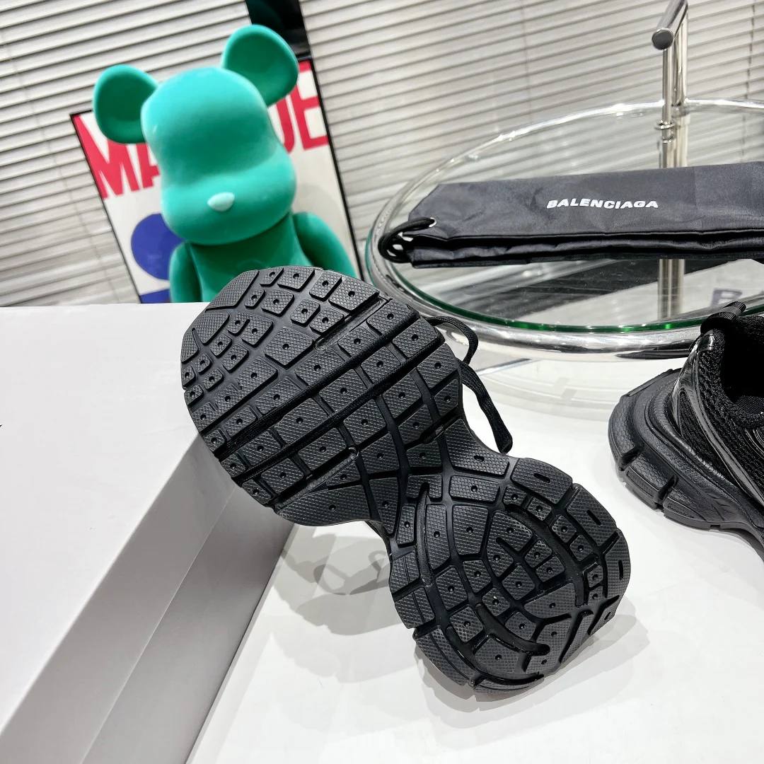 Кроссовки Balenciaga Mesh - Парные - Черные