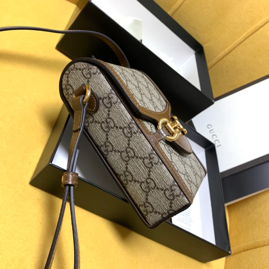 Gucci-1955马衔扣手机包