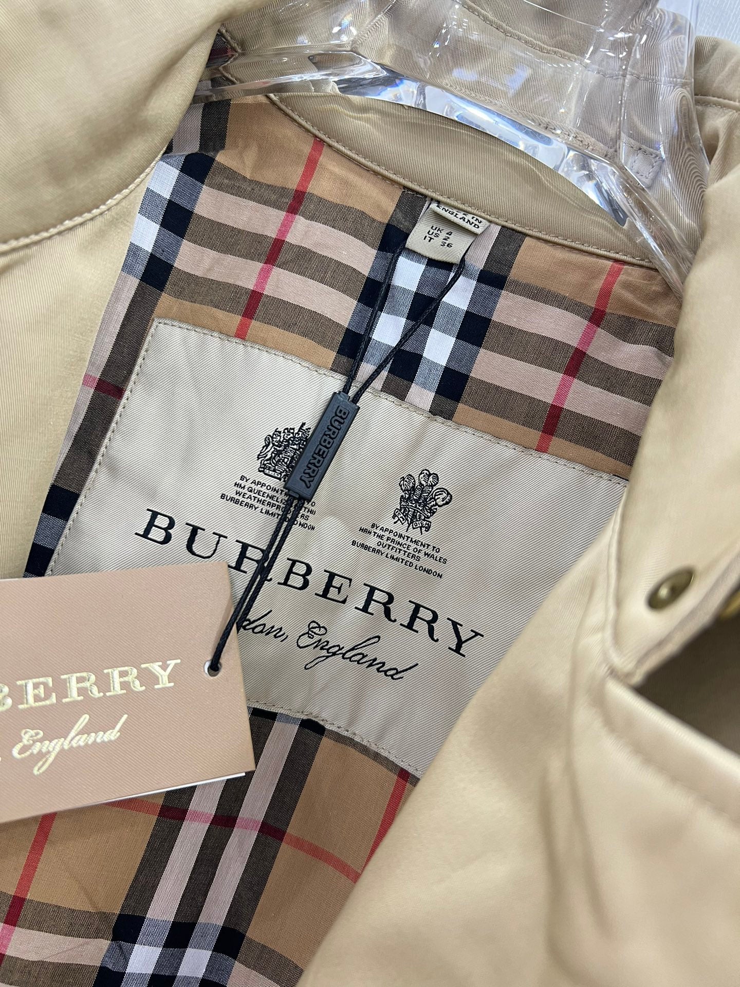 Классический длинный тренч Burberry 2403 Kensington