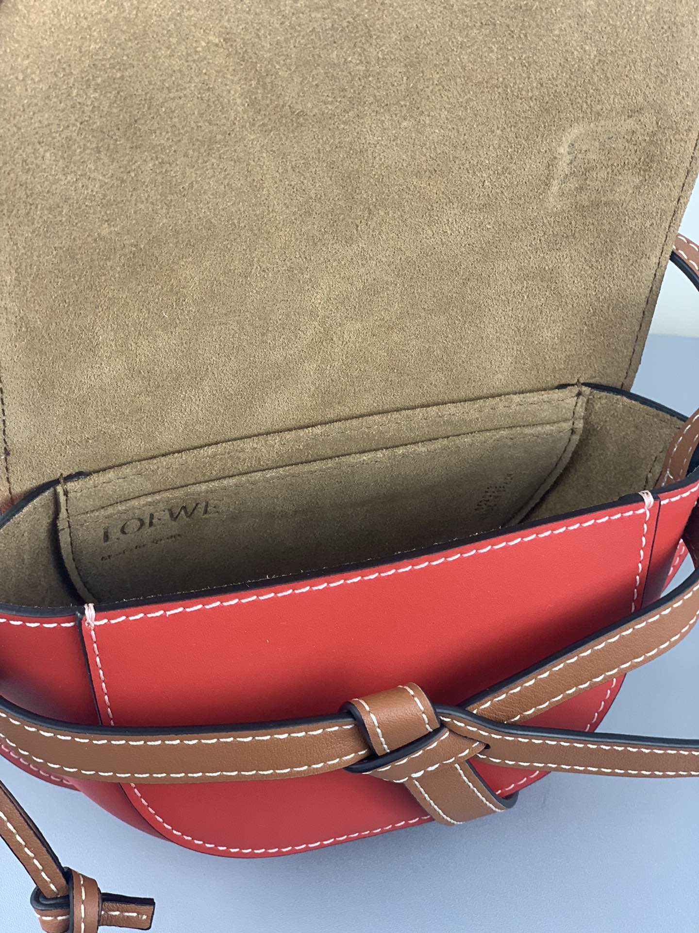 Мини-ворота Loewe 21x12x5x9x5 см, винно-красный x коричневый