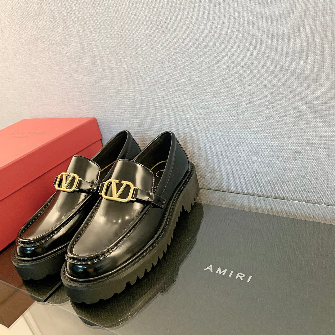 Лоферы на платформе Valentino