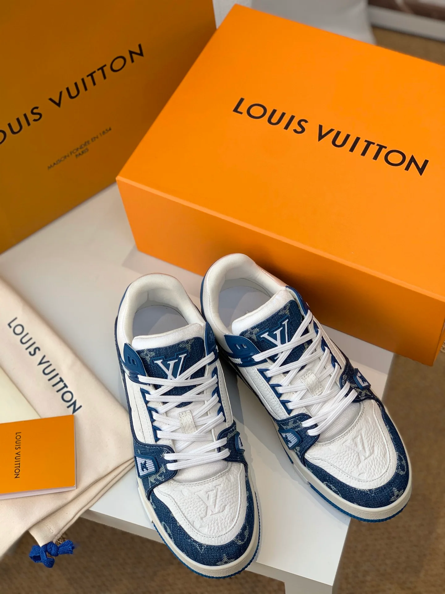 Кроссовки LV Trainer Series - Унисекс - Синие